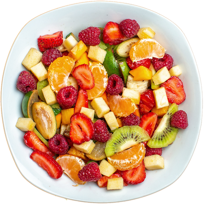 Plate of Mixed Fruits